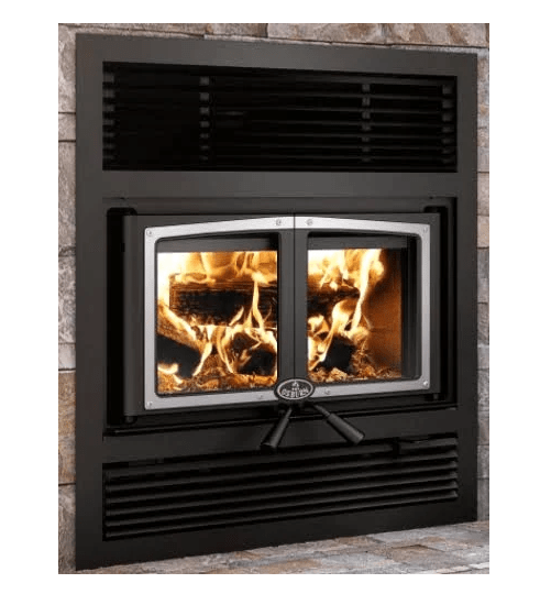 Osburn Everest II Wood Fireplace w/4 Lengths of 6"x 36" Chimney OB04016K