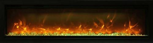 Remii Wall Mount Basic 60" Electric Fireplace WM-60-B