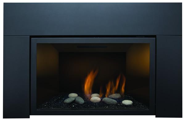 Sierra Flame Abbot Deluxe 30" Direct Vent Gas Fireplace Insert ABBOT-30-DELUXE