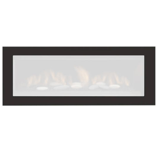 Sierra Flame Basic Trim and Safety Barrier for Austin 65-Inch Gas Fireplace AUSTIN-SB