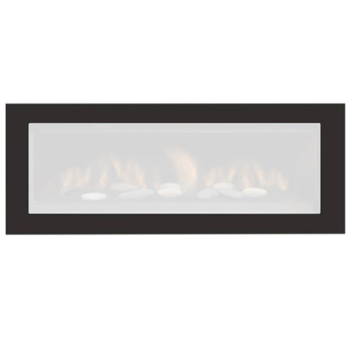 Sierra Flame Basic Trim and Safety Barrier for Bennett 45-Inch Gas Fireplace BENNETT-SB