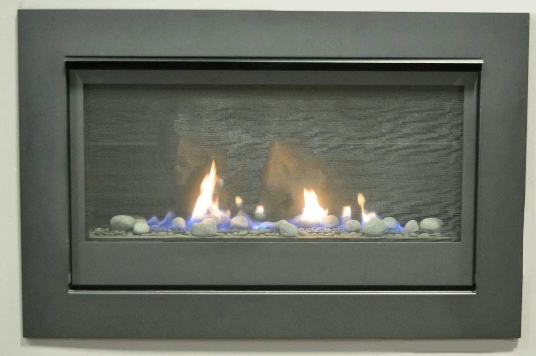 Sierra Flame Boston 36" Builders Direct Vent Linear Gas Fireplace