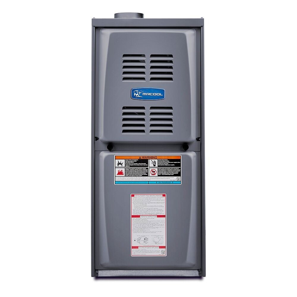 MRCOOL Signature Series - Central Air Conditioner & Gas Furnace Split System - 4 Ton, 15.1 SEER, 48K BTU, 80% AFUE - 21-Inch Cabinet - Upflow