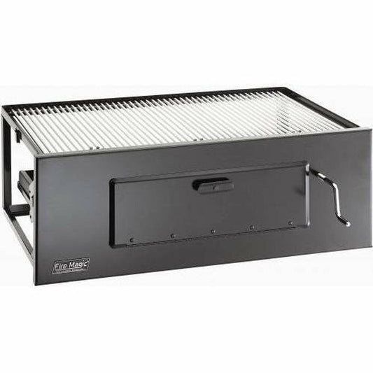 Fire Magic 32-Inch Lift-A-Fire Built-In Charcoal Grill (3334)