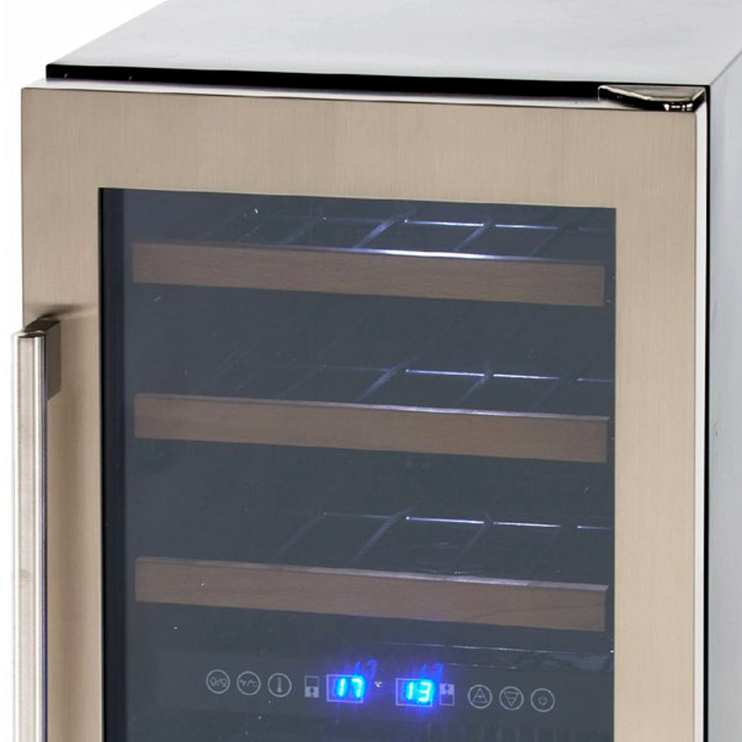 Avanti 28 Bottle DESIGNER Series Dual-Zone Wine Cooler