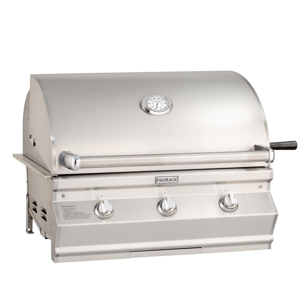 Fire Magic Choice Multi-User Accessible CMA540I 30-Inch Built-In Natural Gas Grill With Analog Thermometer (CMA540I-RT1N)