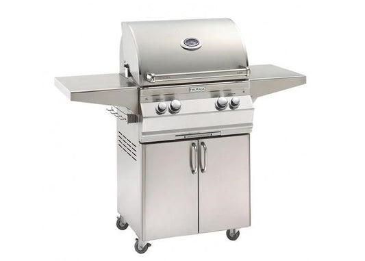 Fire Magic Aurora A430s 24-Inch Propane Gas Freestanding Grill with Analog Thermometer (A430S-7EAP-61)