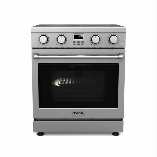 Thor Kitchen 30-Inch Electric Range with 4.55 cu. ft. Convection Oven in Stainless Steel (ARE30)