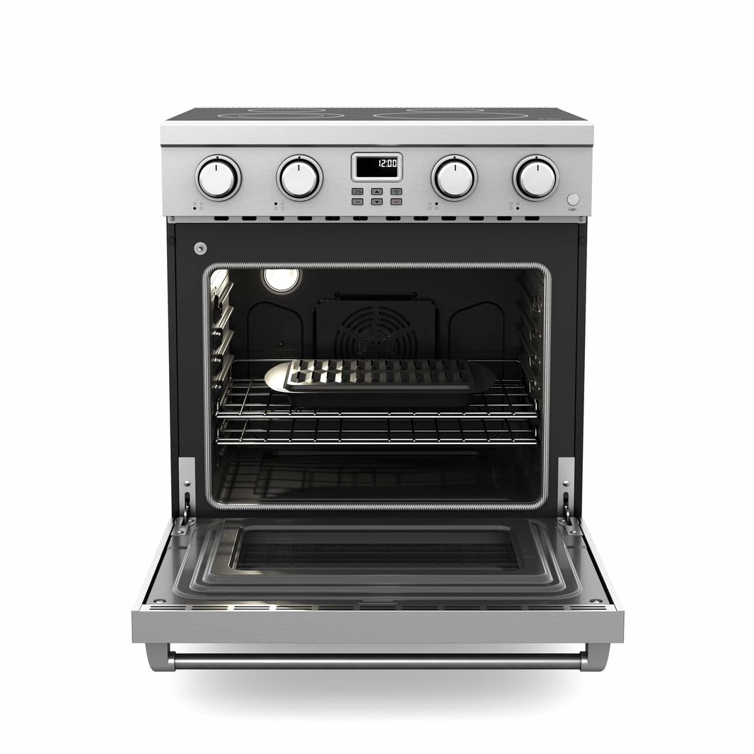 Thor Kitchen 30-Inch Electric Range with 4.55 cu. ft. Convection Oven in Stainless Steel (ARE30)