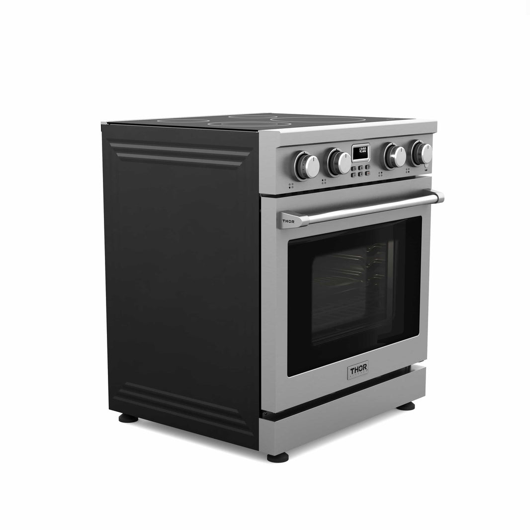 Thor Kitchen 30-Inch Electric Range with 4.55 cu. ft. Convection Oven in Stainless Steel (ARE30)