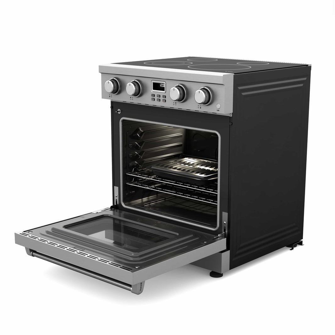 Thor Kitchen 30-Inch Electric Range with 4.55 cu. ft. Convection Oven in Stainless Steel (ARE30)