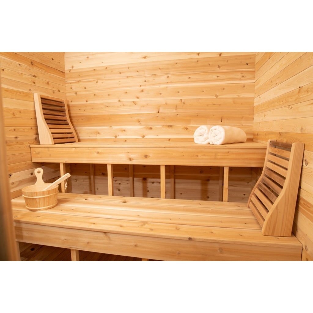 Dundalk CT Luna 3 Person Barrel Sauna | CTC22LU