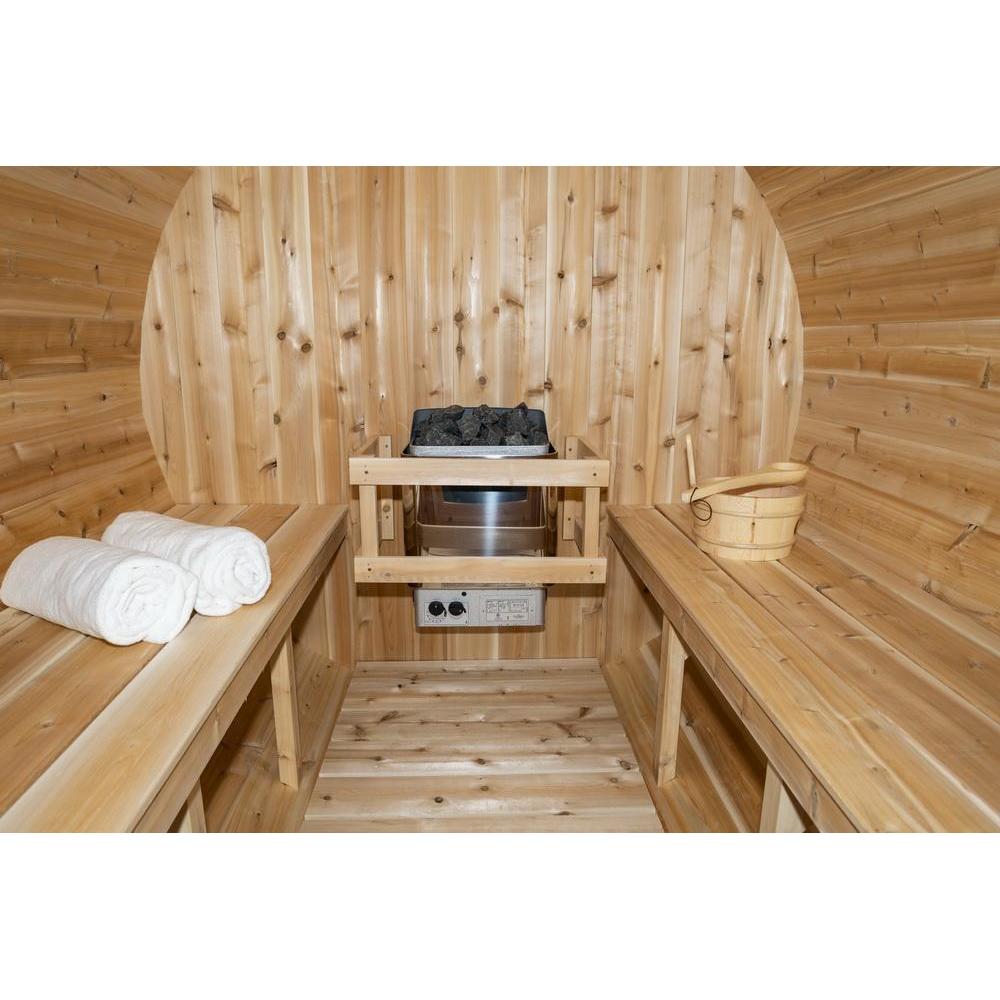 Dundalk CT Tranquility 6 Person Barrel Sauna | CTC2345W