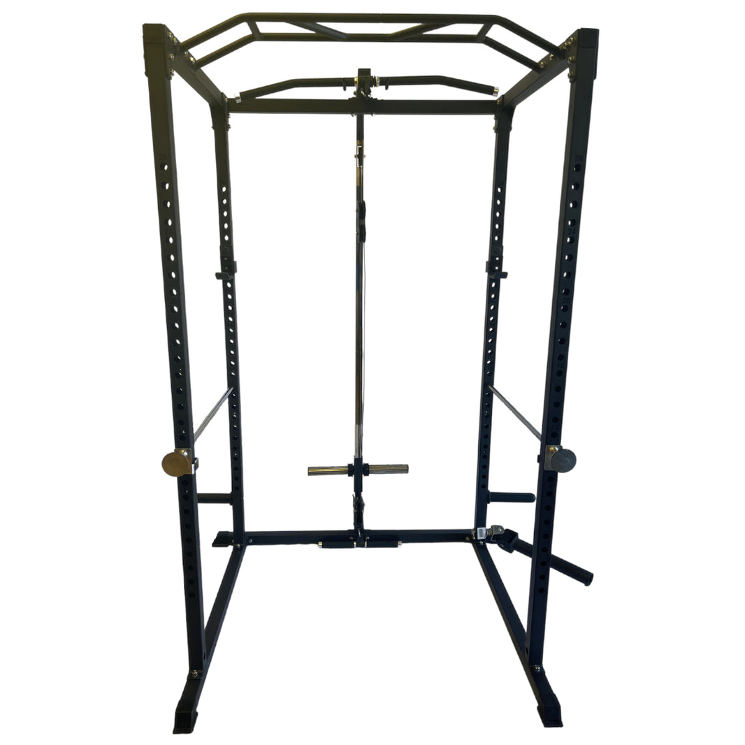 Diamond Direct Fitness | WR100 | Power Rack with Dip Bars, Landmine, and High Low Pulley