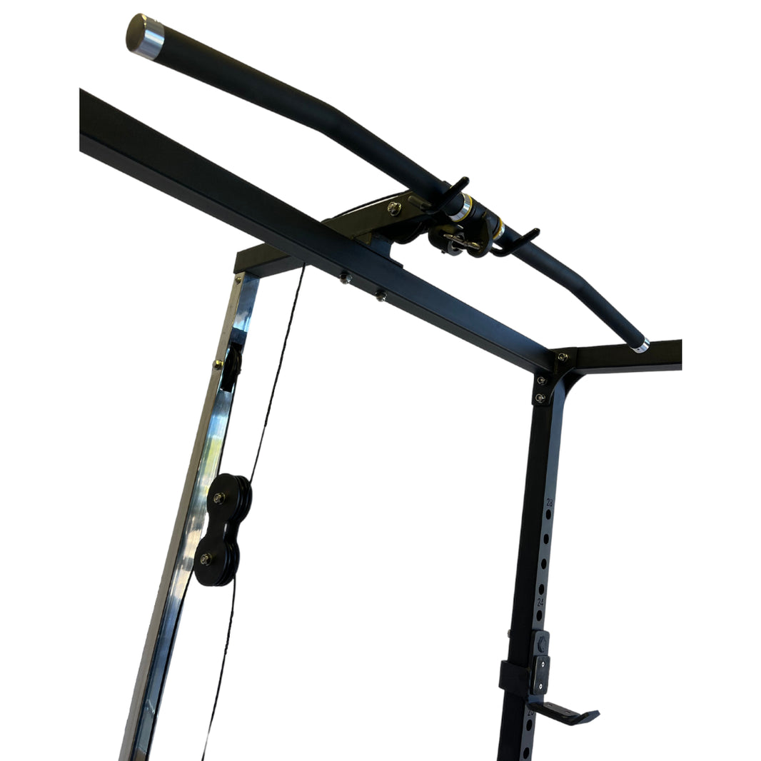 Diamond Direct Fitness | WR100 | Power Rack with Dip Bars, Landmine, and High Low Pulley