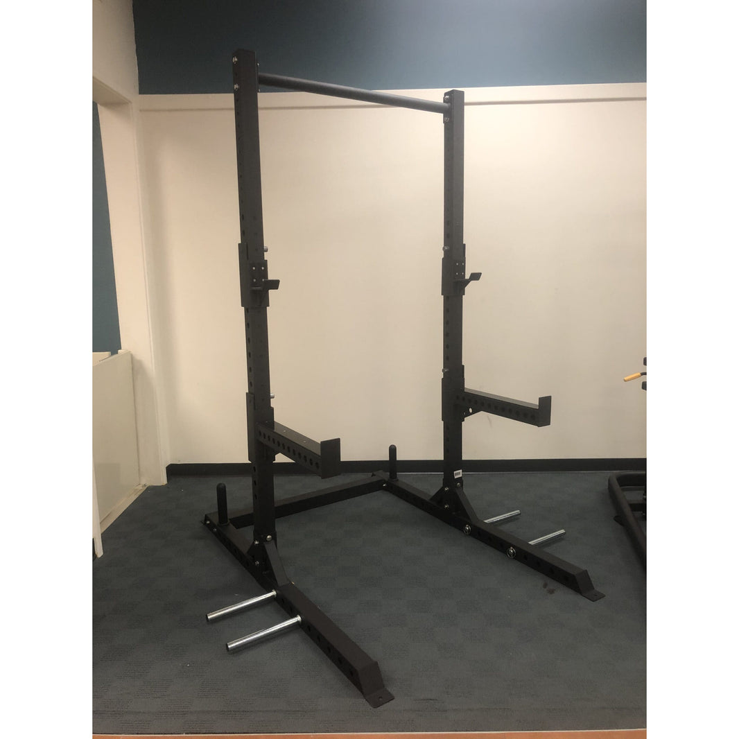 Diamond Direct Fitness | WR200 | Half Rack Includes Dip Bar & Landmine