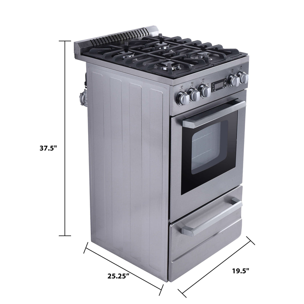 Avanti 20" ELITE Series Gas Range