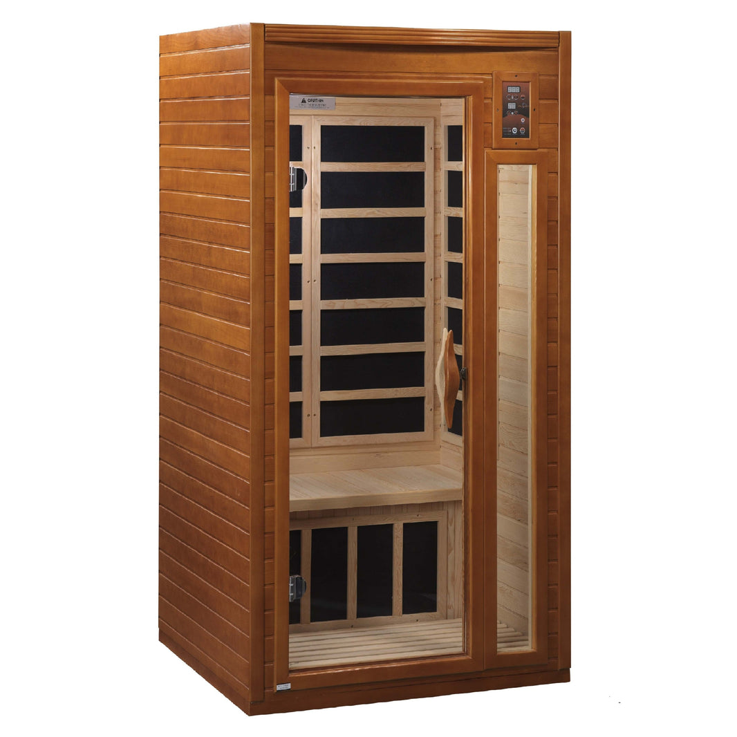 Golden Designs | Barcelona 1-2-person Low EMF Far Infrared Sauna | DYN-6106-01