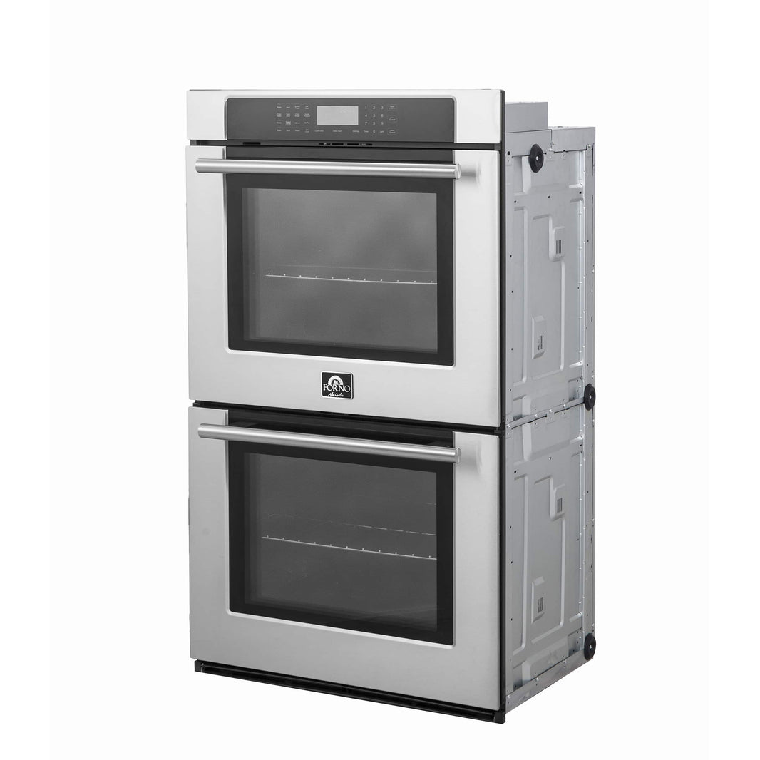 Forno Villarosa 30-Inch Convection Double Electric Wall Oven in Stainless Steel (FBOEL1365-30)