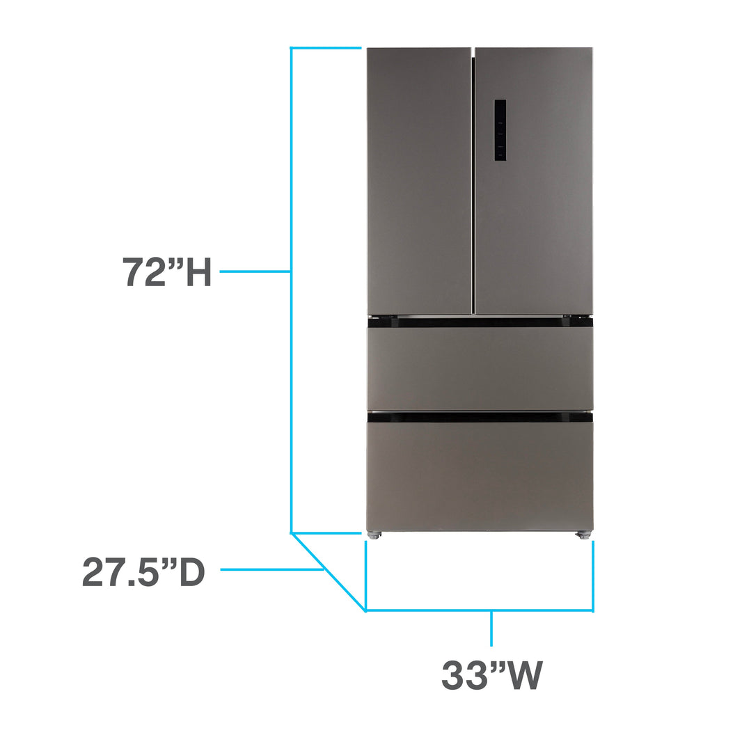 Avanti 18.0 cu. ft. Frost Free French Door Refrigerator