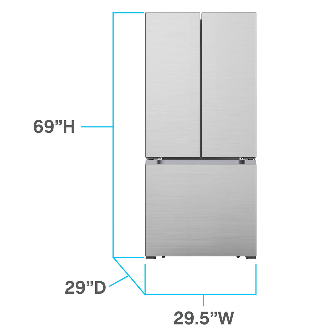 Avanti 17.5 cu. ft. Frost Free French Door Refrigerator