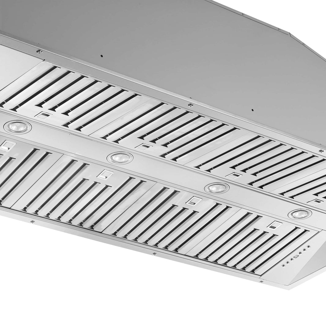 Forno Altilia 60-Inch 1200 CFM Insert Range Hood in Stainless Steel (FRHRE5337-60)