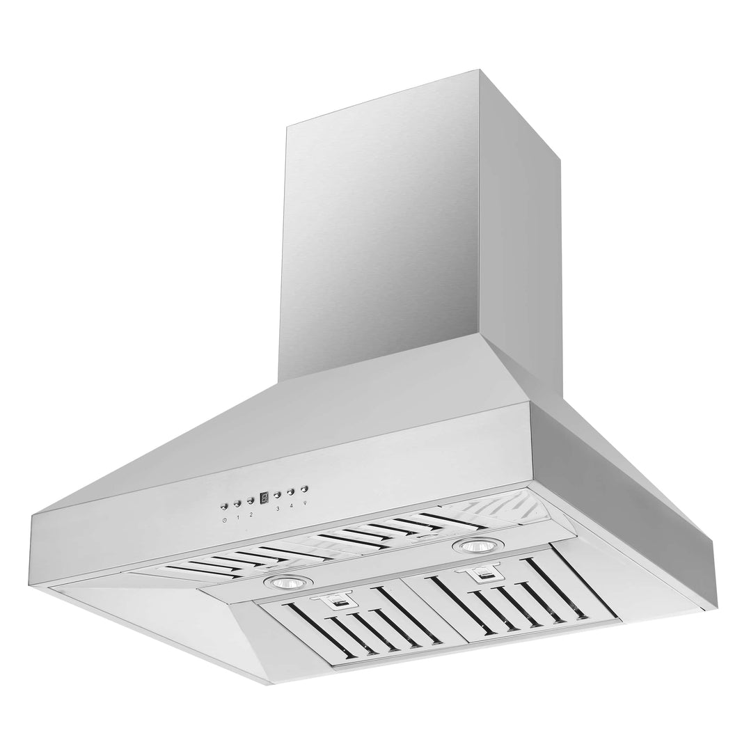 Forno Orvieto 30-Inch 600 CFM Wall Mount Range Hood in Stainless Steel (FRHWM5094-30)