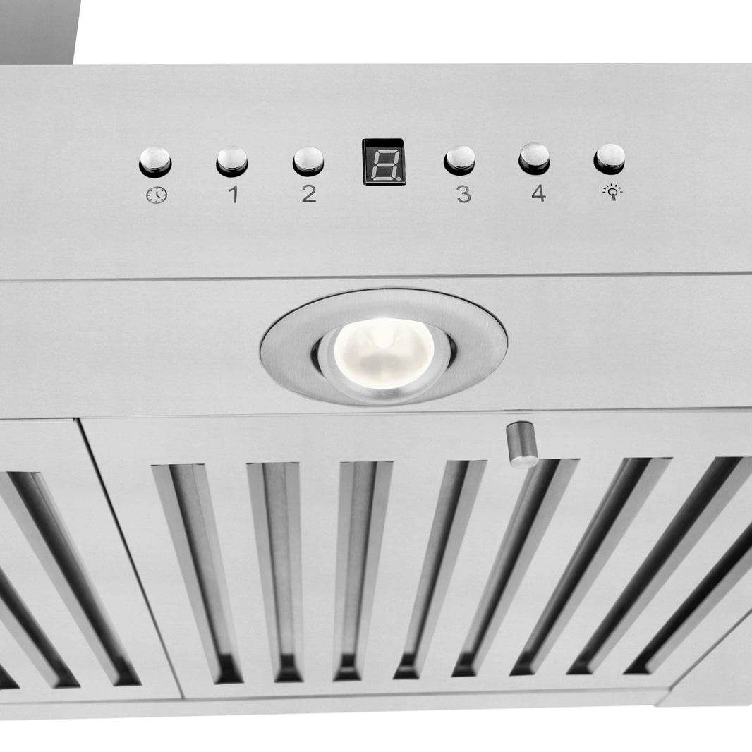 ZLINE 48-Inch Convertible Vent Wall Mount Range Hood in Stainless Steel (KE-48)