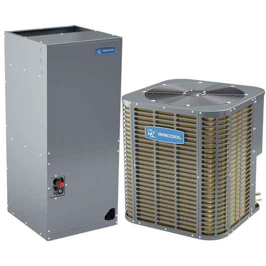 MRCOOL ProDirect Series - Central Heat Pump & Air Conditioner Split System - 2.5 Ton, 14 SEER, 30K BTU - Multiposition