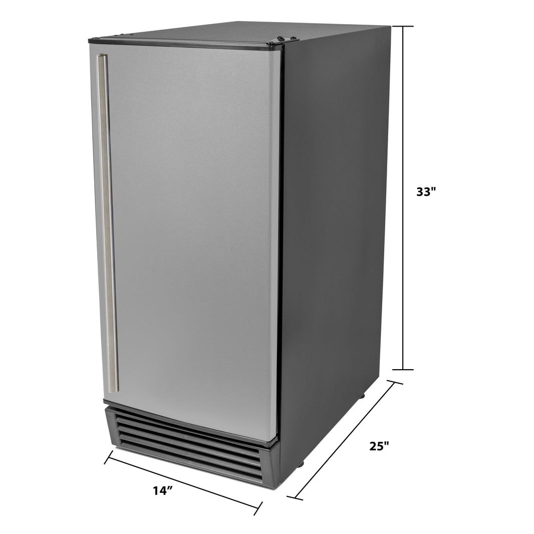 Avanti 15" Built-in or Freestanding Ice Maker