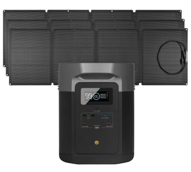 EcoFlow DELTA Max 2000 + 160W Solar Panel