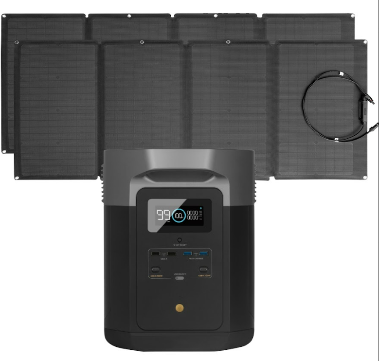 EcoFlow DELTA Max 2000 + 160W Solar Panel