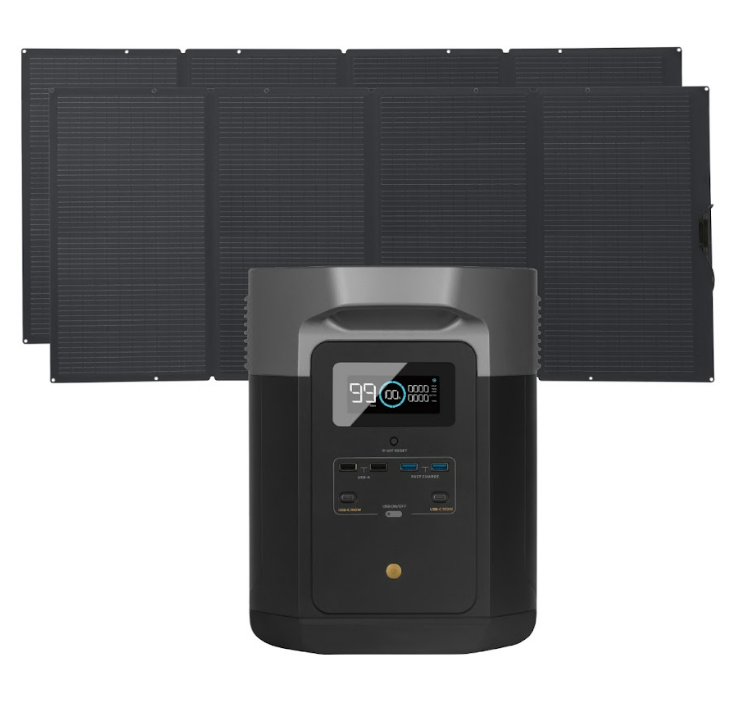 EcoFlow DELTA Max 2000 + 400W Solar Panel