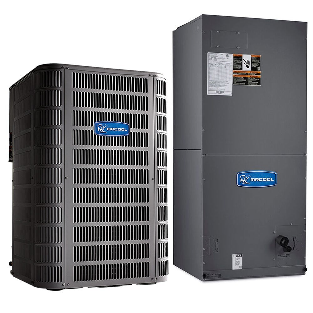 MRCOOL Signature Series - Central Heat Pump & Air Conditioner Split System - 2.5 Ton, 15.5 SEER, 30K BTU - Multiposition