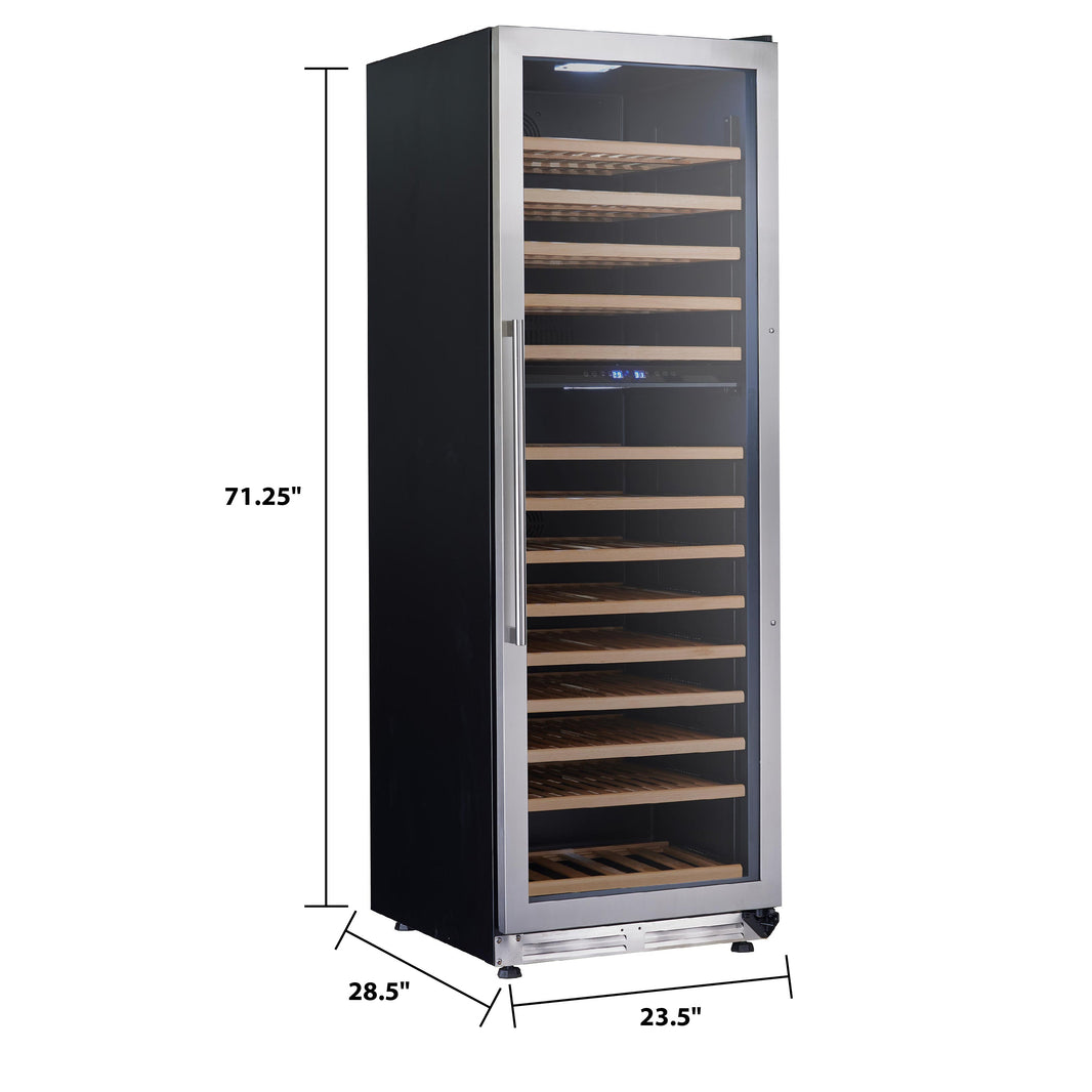 Avanti 154 Bottle DESIGNER Series Dual-Zone Wine Cooler