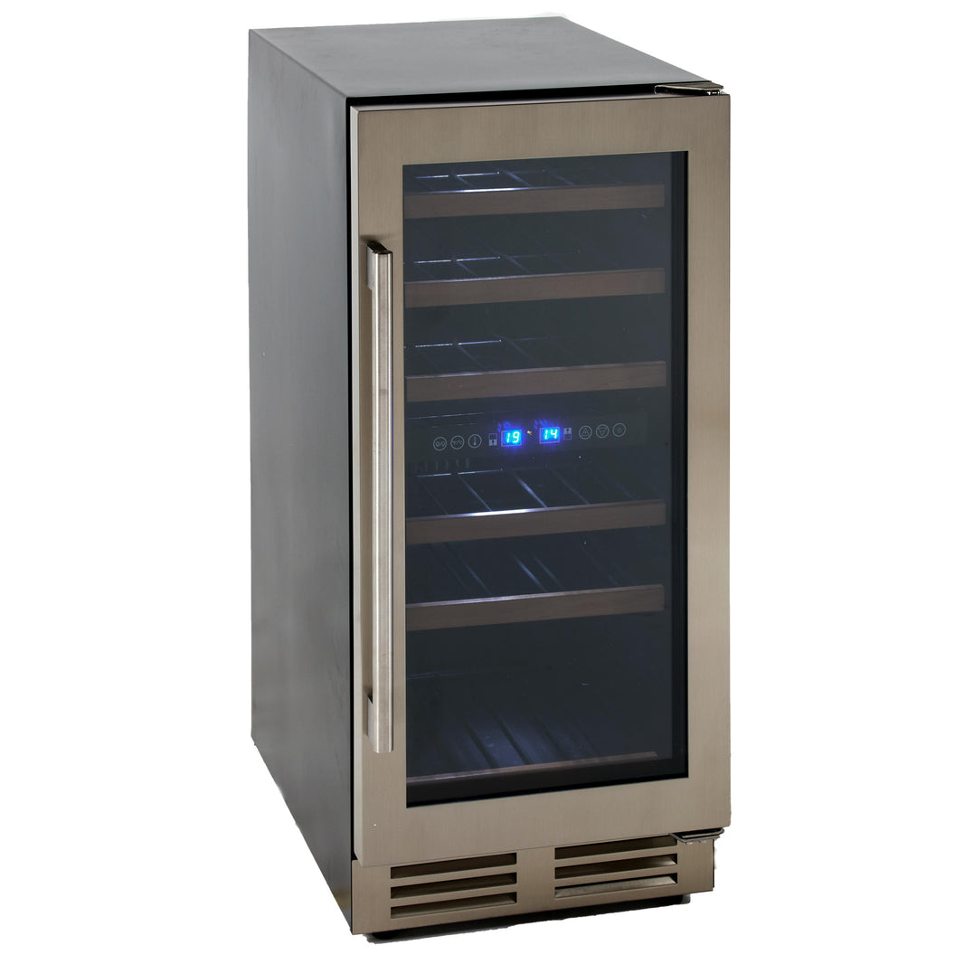 Avanti 28 Bottle DESIGNER Series Dual-Zone Wine Cooler