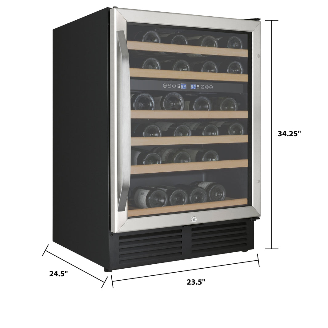 Avanti 49 Bottle Dual-Zone Wine Cooler