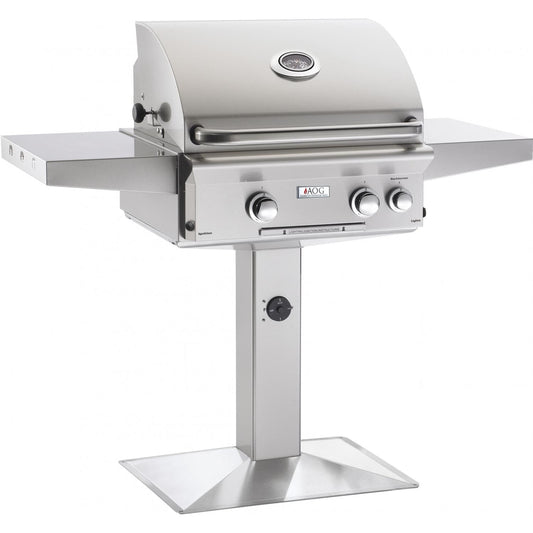 American Outdoor Grill 24-Inch L-Series 2-Burner Propane Gas Grill with Rotisserie & Back Burner (24PPL)