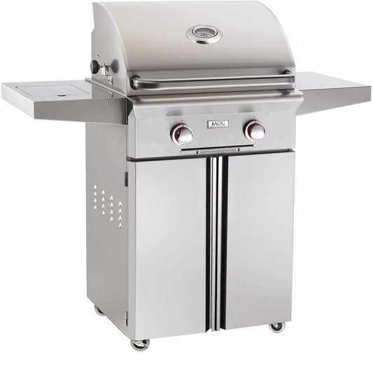 American Outdoor Grill 24” T-Series Freestanding Liquid Propane Gas Grill (24PCT-00SP)