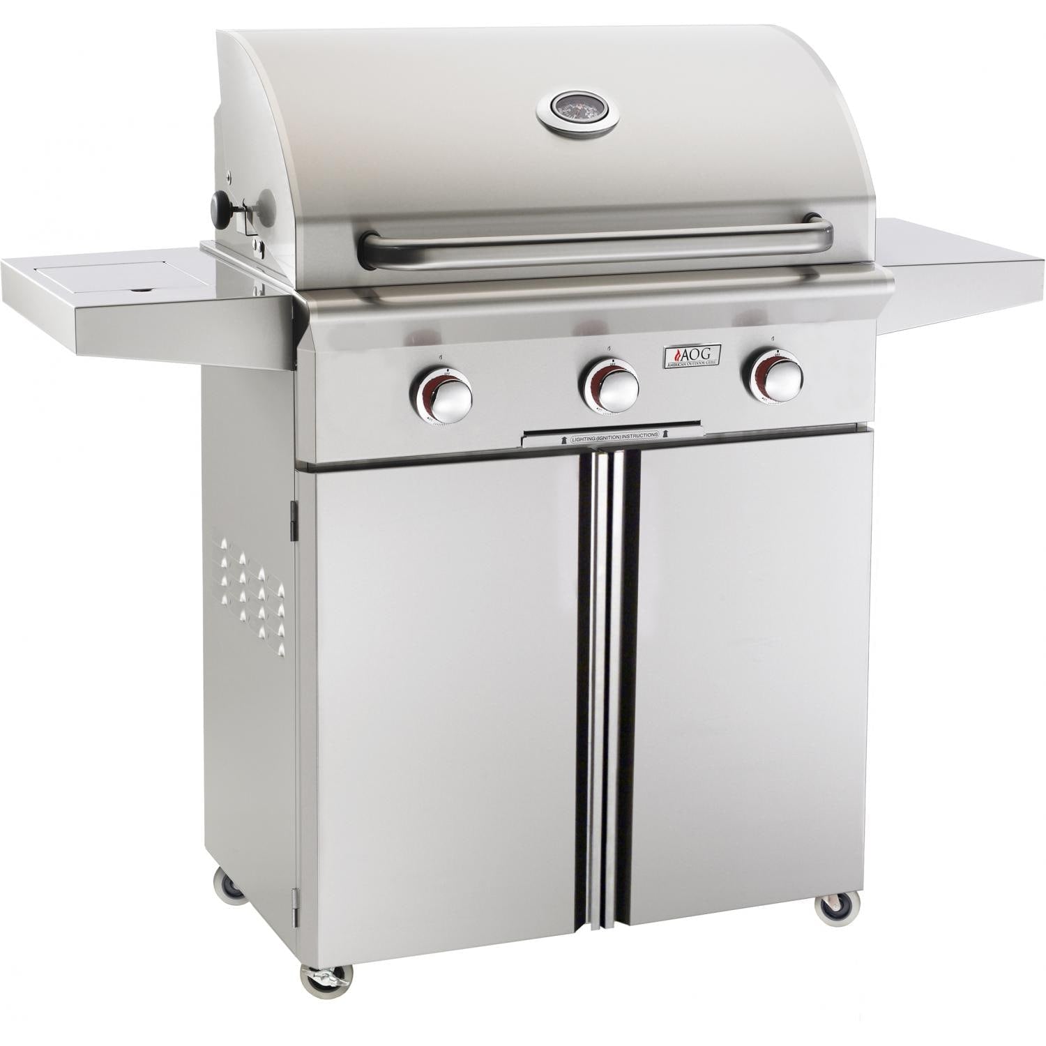 American Outdoor Grill 30-Inch T-Series 3-Burner Propane Gas Grill (30PCT-00SP)