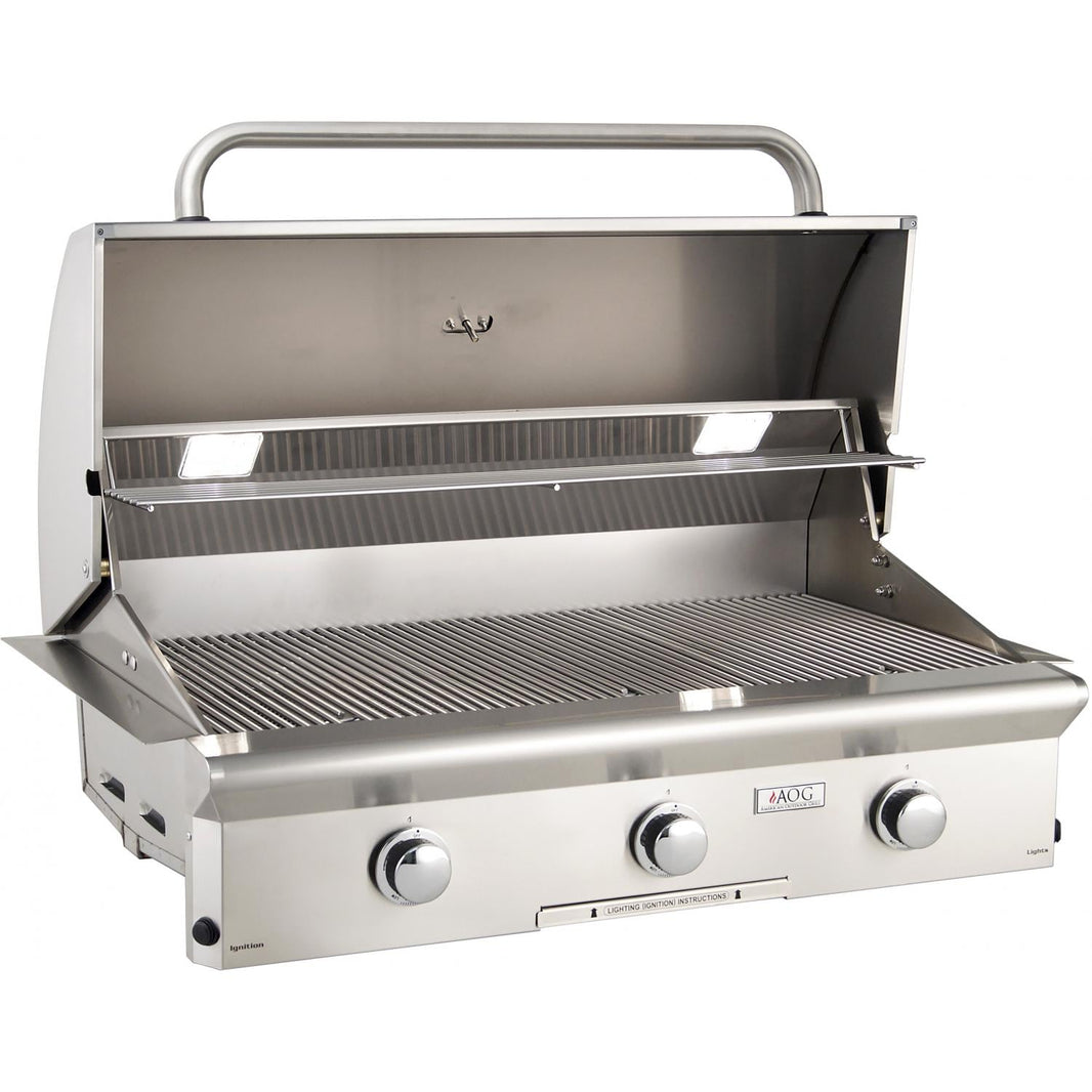 American Outdoor Grill 36-Inch L-Series 3-Burner Built-In Liquid Propane Grill (36PBL-00SP)