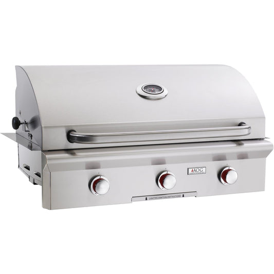 American Outdoor Grill 36-Inch T-Series 3-Burner Built-In Propane Gas Grill (36PBT-00SP)