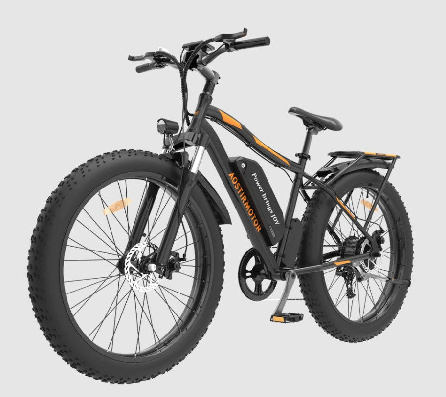 Aostirmotor | 750W Black Electric Mountain Bike | S07-B