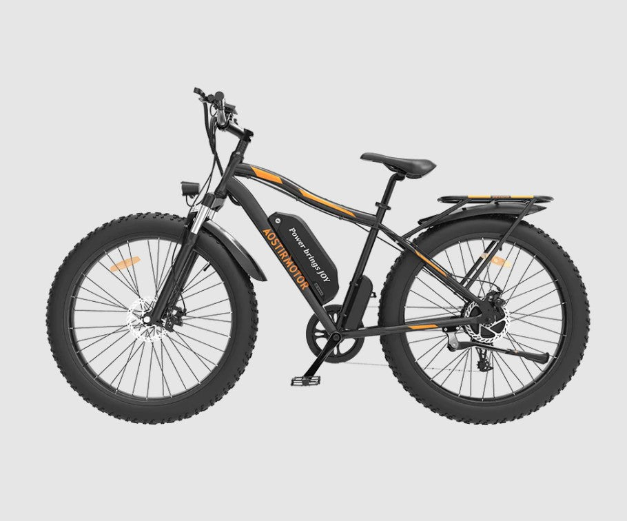 Aostirmotor | 750W Black Electric Mountain Bike | S07-B