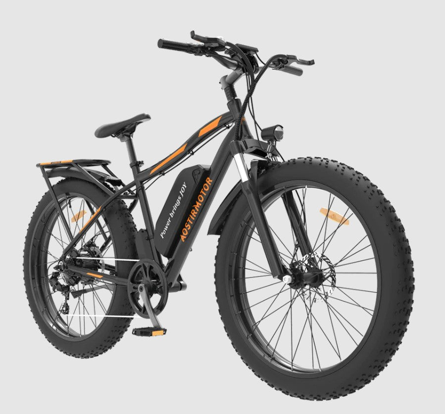 Aostirmotor | 750W Black Electric Mountain Bike | S07-B