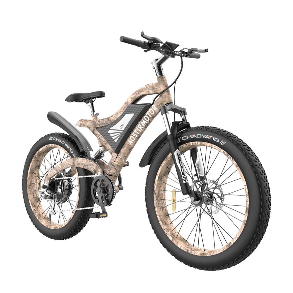 Aostirmotor | Snakeskin Grain Mountain EBike | S18-1500W