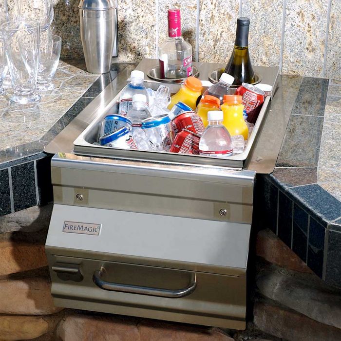 Fire Magic 14 1/4-Inch Built-In Bar Caddy (1D-S0)