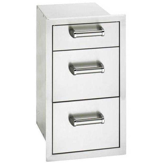 Fire Magic Premium Flush 14-Inch Triple Access Drawer with Soft Close (53803SC)