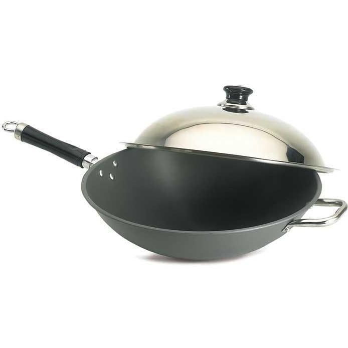 Fire Magic Wok with Stainless Steel Cover (3572)