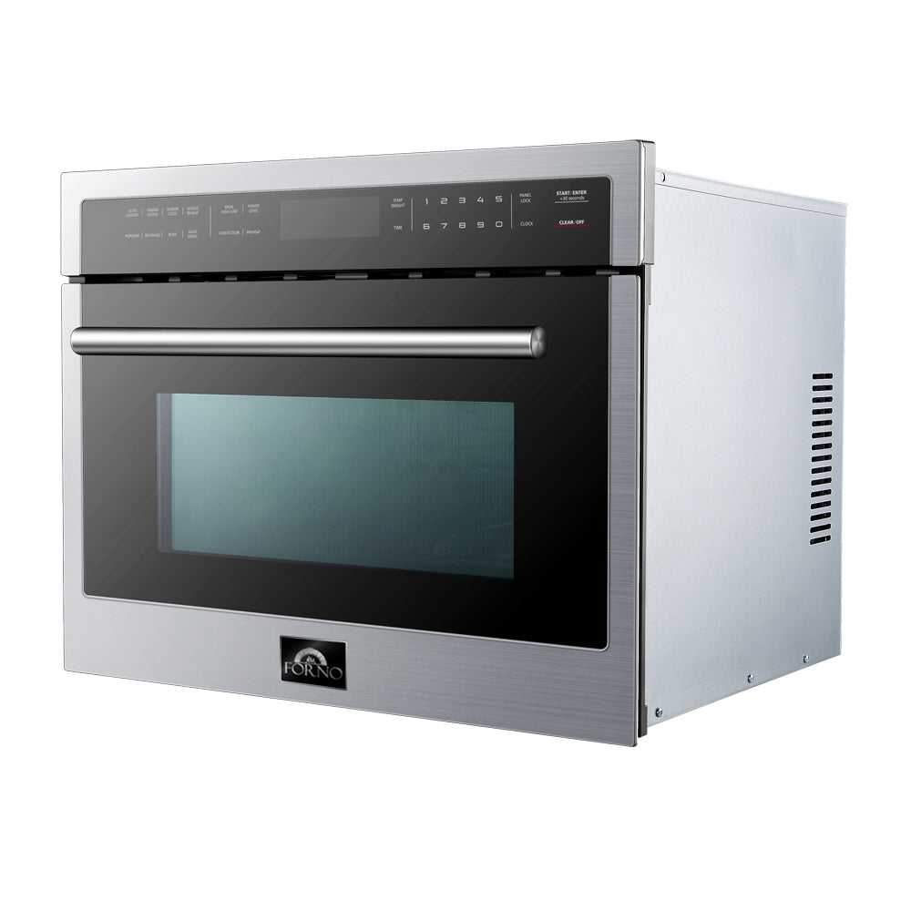 Forno Built-In 1.6 cu.ft. Microwave Oven in Stainless Steel (FMWDR3093-24)